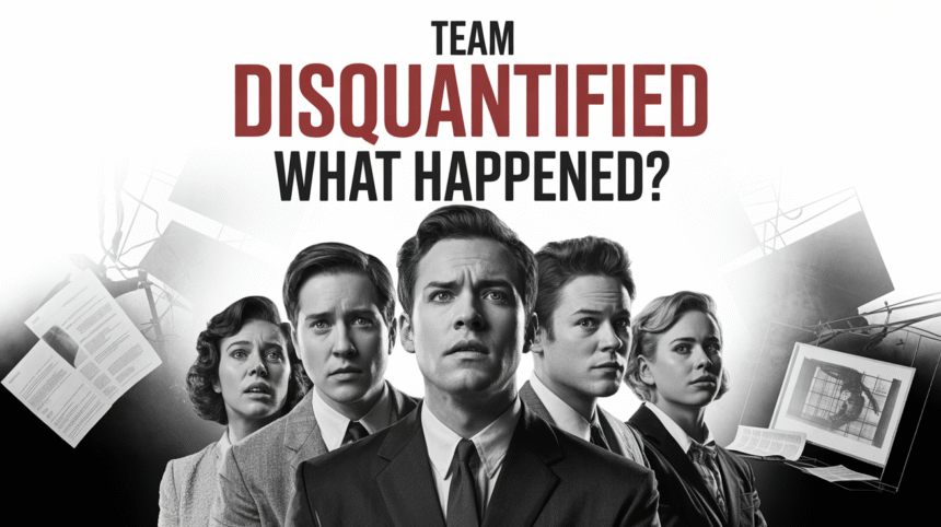 team disquantified